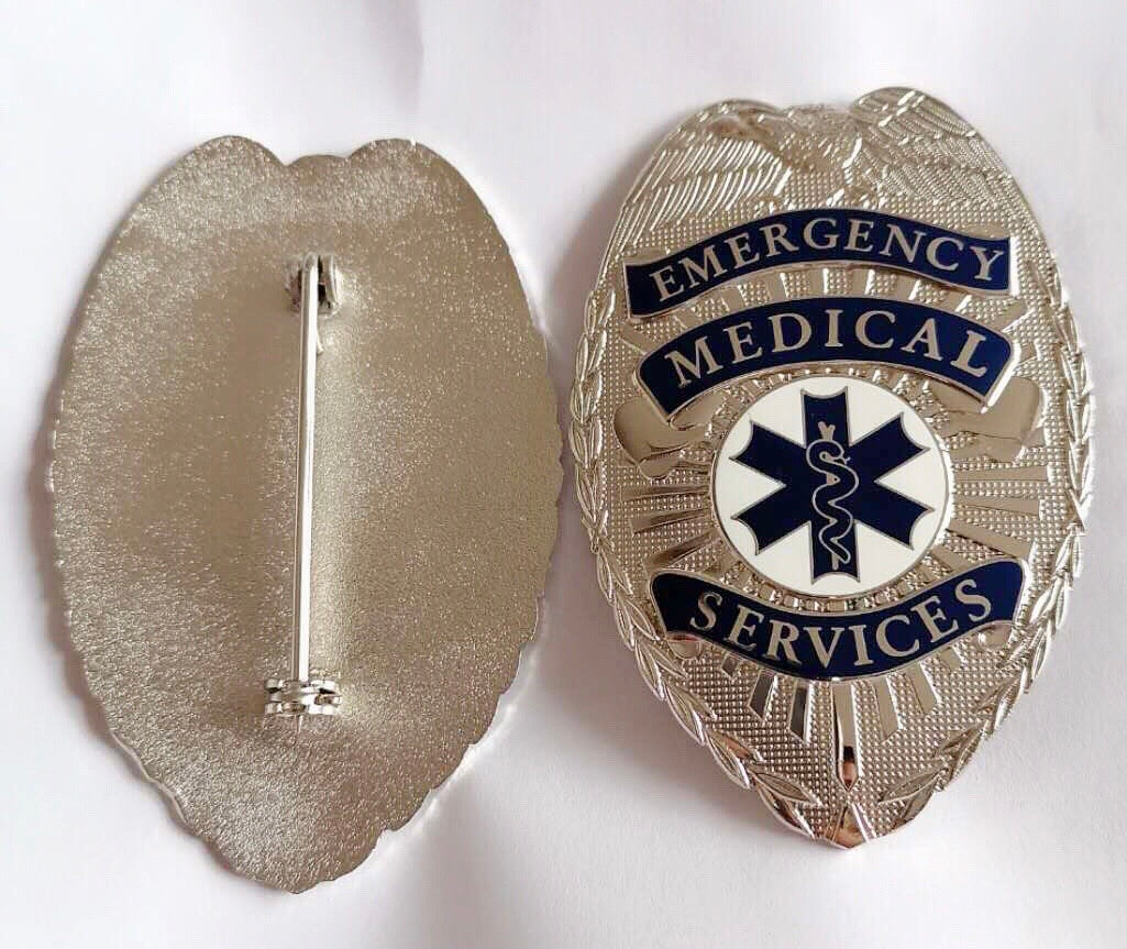 American Medical Response AMR EMS Badge (LA County) – With The Grain Woodworking CNC - Foto 5