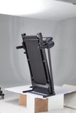 SoarFlash Folding Treadmill for Home Office Gym, Motorized Running Walking Machine with LCD Monitor, Cup Holder, 12 Preset Programs - Badgecollection