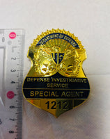 department of defense special agent metal Badge plus free international shipping - Badgecollection
