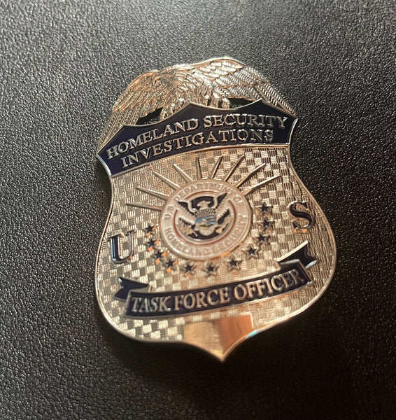 US Hsi Homeland Security Investigations Special Agent Badge Replica Movie Props Badge