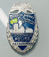 Florida Jacksonville police badge replica - Badgecollection