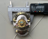 MANHATTAN BEACH POLICE REPLICA BADGE Customized badges - Badgecollection