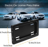 License Plate Flipper Electric Automobile Auto Car License Plate Frame holder/plate holder suitable for U.S. Esay to Install - Badgecollection