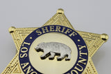 high quality ladp losangeles County, United States Deputy sheriff/sheriff bear badge Replica metal badge - Badgecollection