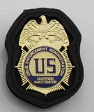 DEA Drug Enforcement Administration DIVISION Investigator metal cosplay badge - Badgecollection