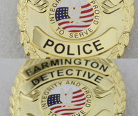 2019 brand new emblem of FARMINGTON metal insignia souvenir badge - Badgecollection