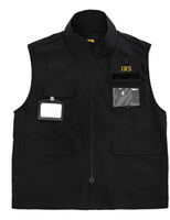 Federal agent spring/summer tactical overalls Vest Light breathable US police black identification suit - Badgecollection
