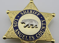 high quality ladp losangeles County, United States Deputy sheriff/sheriff bear badge Replica metal badge - Badgecollection