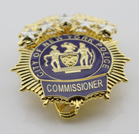 New York police department NYPD police chief of department Replica metal insignia badges collection - Badgecollection