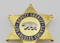 high quality ladp losangeles County, United States Deputy sheriff/sheriff bear badge Replica metal badge - Badgecollection