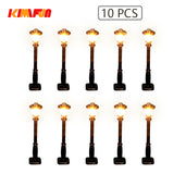 10pcs Traffic Street Light City Building Blocks Bricks USB Port And LED Light Kit USB Hub Light Sensing Auto Switch fit lego - Badgecollection