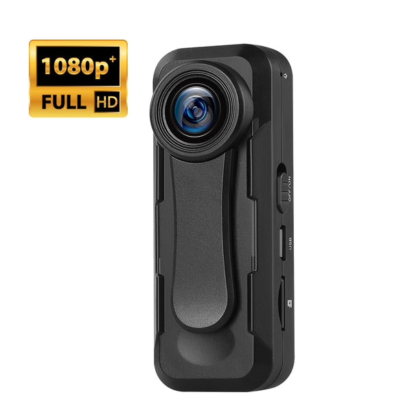 Boblov W1 Mini Camera HD 1080P Police Body Worn Pen Camera Loop Recording Wide Angle 110 Micro Camcorders DVR Voice Recorder - Badgecollection
