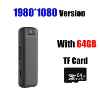 Mini Camera 1080P Full HD Video Recorder Micro Body Camcorder Night Vision Recording Smart Home Camera - Badgecollection