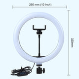 Selfie Ring Light Photography Light Led Rim Of Lamp With Mobile Holder Large Tripod Stand For Tik Youtube Tiktok Tok Ringlight - Badgecollection