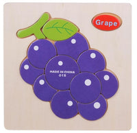 Kids 3D Puzzles Jigsaw Wooden Toys For Children Cartoon Animal Traffic Puzzles Intelligence Children Early Educational Toys - Badgecollection