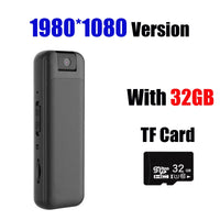 Mini Camera 1080P Full HD Video Recorder Micro Body Camcorder Night Vision Recording Smart Home Camera - Badgecollection