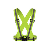 Reflective Vest Unisex High Visibility Adjustable Safety Vests Elastic Strip Security Traffic Night Working Running Cycling Vest - Badgecollection