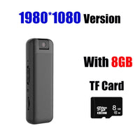 Mini Camera 1080P Full HD Video Recorder Micro Body Camcorder Night Vision Recording Smart Home Camera - Badgecollection