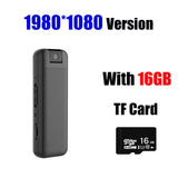 Mini Camera 1080P Full HD Video Recorder Micro Body Camcorder Night Vision Recording Smart Home Camera - Badgecollection