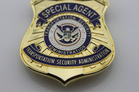 transportation security administration TSA metal Badge DHS  plus free international economic shipping - Badgecollection