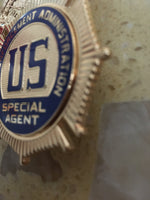 DEG drug enforcement administration special agent metal cosplay badge - Badgecollection