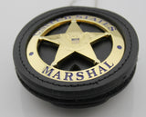 Replica police metal united States marshal  sliver/gold insignia - Badgecollection