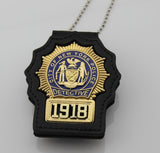 New York police department NYPD police detective Replica metal insignia badges - Badgecollection