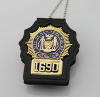 New York police department NYPD police detective Replica metal insignia badges - Badgecollection