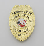 2019 brand new emblem of FARMINGTON metal insignia souvenir badge - Badgecollection