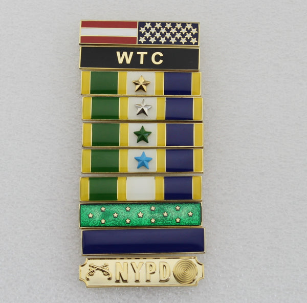 The New York police department, NYPD Ribbons  plus free international economic shipping - Badgecollection