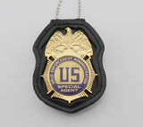 DEG drug enforcement administration special agent metal cosplay badge - Badgecollection