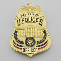 U.S. Pentagon police officer mental badge multicolour - Badgecollection