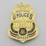 U.S. Pentagon police officer mental badge multicolour - Badgecollection