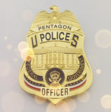 U.S. Pentagon police officer mental badge multicolour - Badgecollection