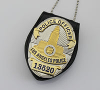 Los Angeles Police Department  LAPD Badge Replic- police officer/captain /sergeant  /detective / with suitable holder and chain - Badgecollection