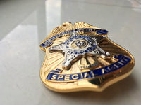 Replica police cop metal badge high quality US secret service special agent EST 1865 Replica metal badge - Badgecollection