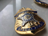 Replica police cop metal badge high quality US secret service special agent EST 1865 Replica metal badge - Badgecollection