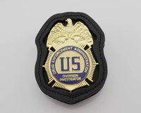 DEA Drug Enforcement Administration DIVISION Investigator metal cosplay badge - Badgecollection