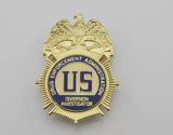 DEA Drug Enforcement Administration DIVISION Investigator metal cosplay badge - Badgecollection