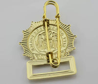 new 5 digit badge number New York police department N.Y.P.D police detective Replica metal shieldbadge - Badgecollection