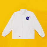 NASA coach jacket astronaut uniform identification windbreaker - Badgecollection