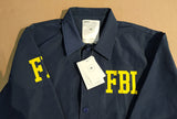 FBI identification clotheing coach jacket ruffian handsome coat men skateboard frock windbreaker spring and autumn season - Badgecollection
