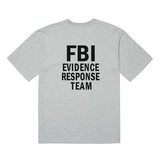 US Team FBI Identification Suit Skateboard Short Sleeve T-shirt Cotton Loose Large Size Crewneck T-shirt Young Half Sleeve Male Tide - Badgecollection