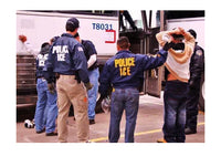 ICE immigration office Outdoor coat waterproof and windproof clothes American trainer jacket ICE federal agent identification suit - Badgecollection