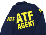ATF agent coach jacket man spring/fall uniform identification trench coat - Badgecollection