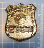 2018 brand new Suffolk county police NY Replica  metal insignia souvenir badge bull badge number 2627 - Badgecollection