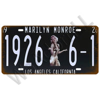 Route 66 Car Bus Number License Plate Wall Art FBI Plaque Metal Vintage Warning Car Number Metal Sign Bar Decor Metalen Borden - Badgecollection