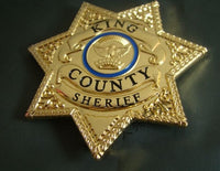 Sheriff's Badge from The Walking Dead Free shipping - Badgecollection