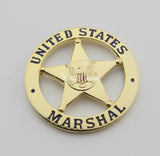 American investigation small badge justice of department//SECRET SERVICE/MARSHAL PIN  free international shipping - Badgecollection