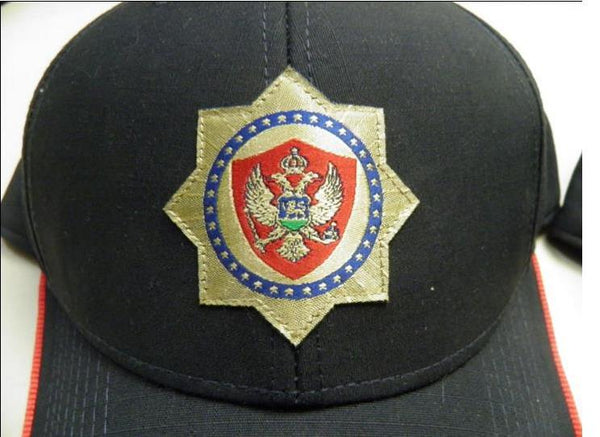 Montenegro law enforcement on duty baseball cap tactical brand 511 custom sun hat fans - Badgecollection